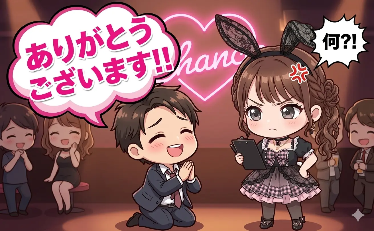 叱ってるのに「ありがとうございます！！」ってなるの、なんで？バニーガールが接客してて気づいたこと